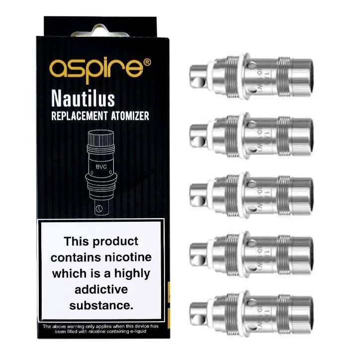 Aspire Nautilus Coils 1.6 available from the online vape shop Vape Town UK