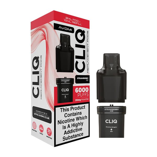 Avomi CLIQ Pre Filled Replacement Pods - Vape Town