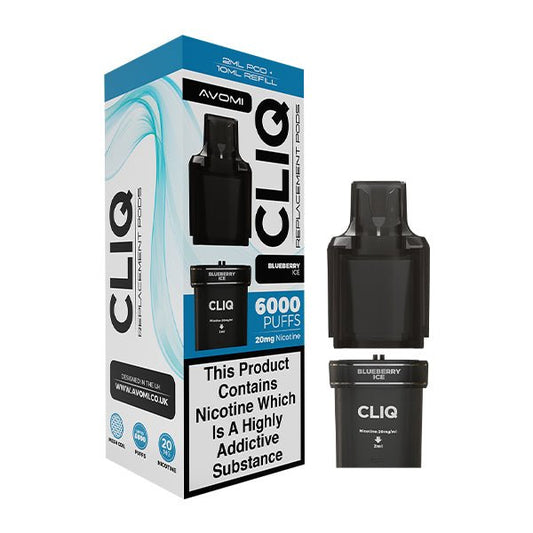 Avomi CLIQ Pre Filled Replacement Pods - Vape Town