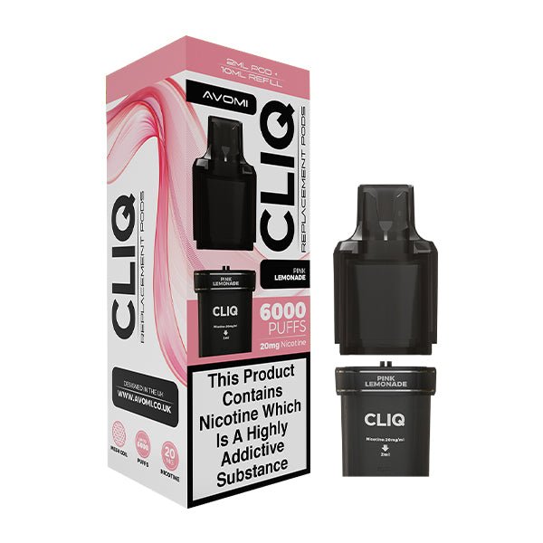 Avomi CLIQ Pre Filled Replacement Pods - Vape Town