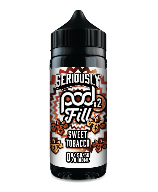 Doozy Seriously Pod Fill X2 - Sweet Tobacco 100ml Shortfill - Vape Town