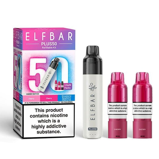 Elf Bar Plus 50 Prefilled Pod Kit - Vape Town