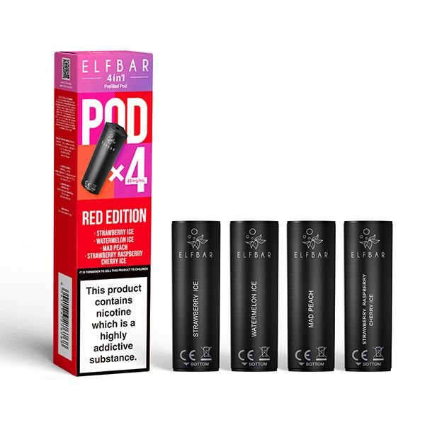 ElfBar 4in1 Pre Filled Replacement Pods - Vape Town