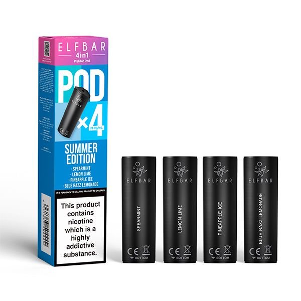 ElfBar 4in1 Pre Filled Replacement Pods - Vape Town