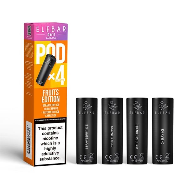 ElfBar 4in1 Pre Filled Replacement Pods - Vape Town