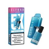 ElfBar AF5000 Disposable Pod Vape Kit Blue Razz Lemonade available from the online vape shop Vape Town UK