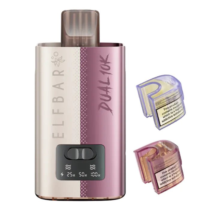 ElfBar Dual 10K Disposable Kit Exotic Edition available from the online vape shop Vape Town UK