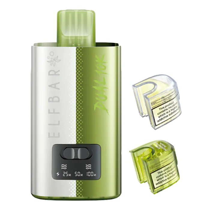 ElfBar Dual 10K Disposable Kit Fruity Edition available from the online vape shop Vape Town UK