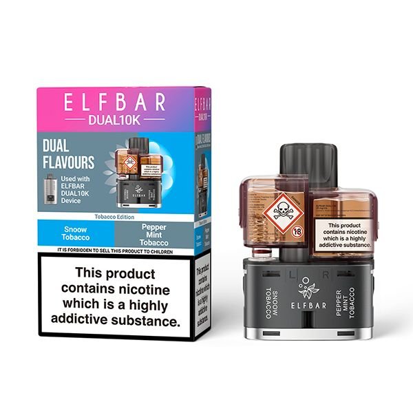 ElfBar Dual 10K Pre Filled Replacement Pods - Vape Town