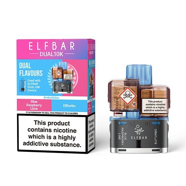 ElfBar Dual 10K Pre Filled Replacement Pods - Vape Town