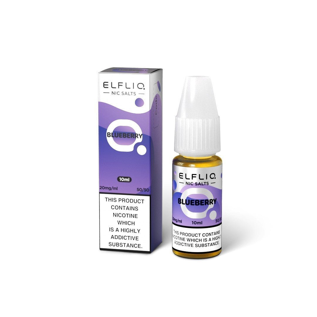 Elfliq by Elf Bar - Blueberry 10ml Nic Salt - Vape Town