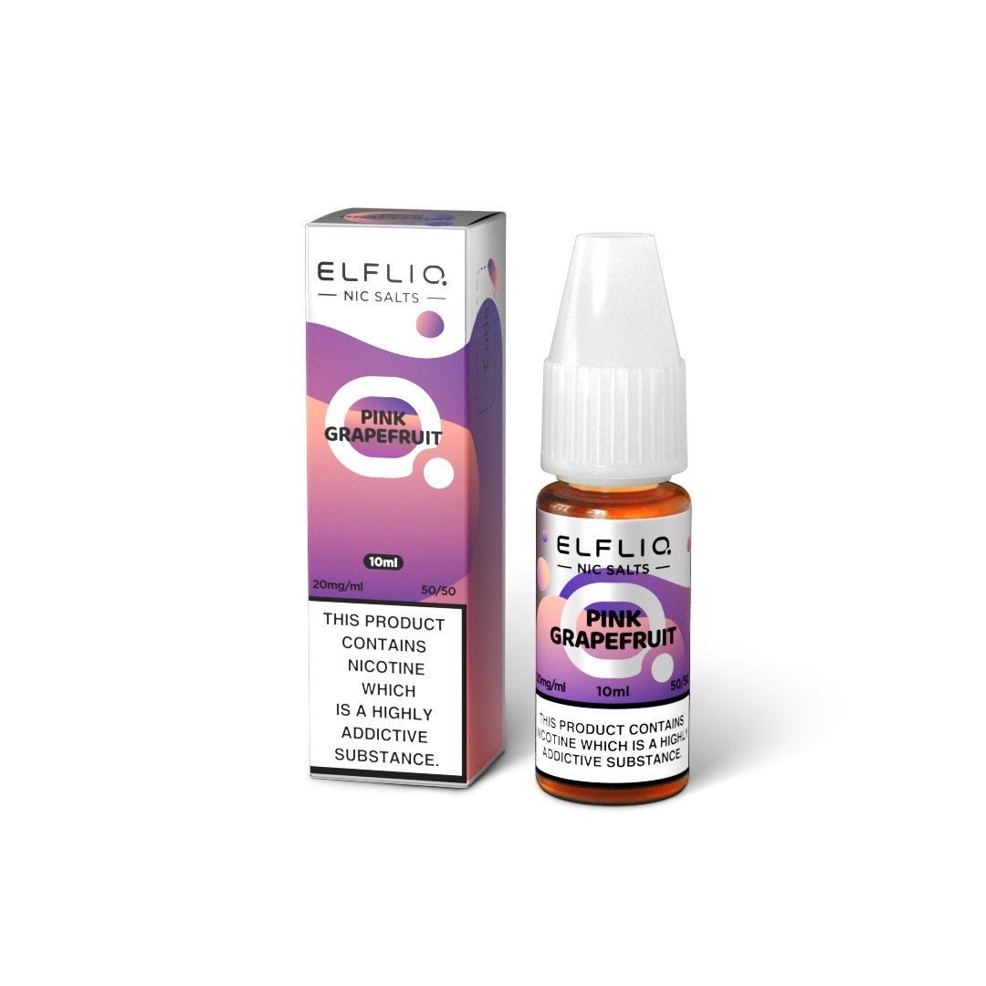 Elfliq by Elf Bar - Pink Grapefruit 10ml Nic Salt - Vape Town