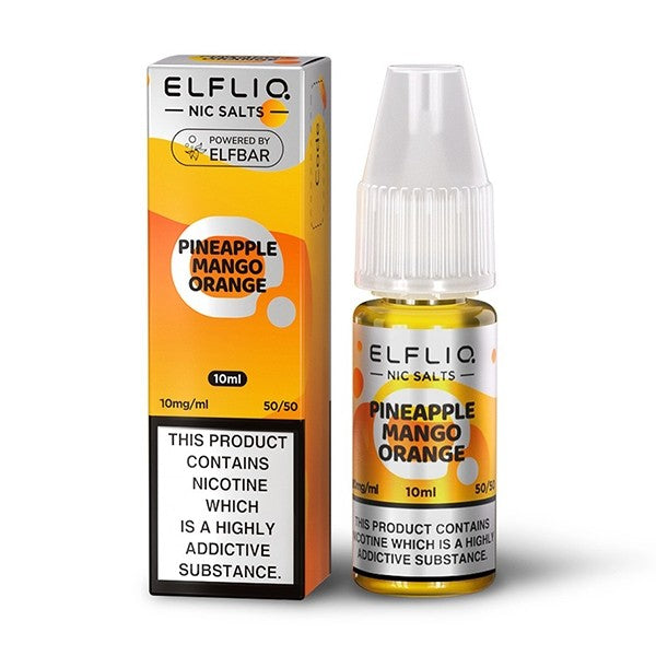 Elfliq by Elf Bar - Pineapple Mango Orange 10ml Nic Salt