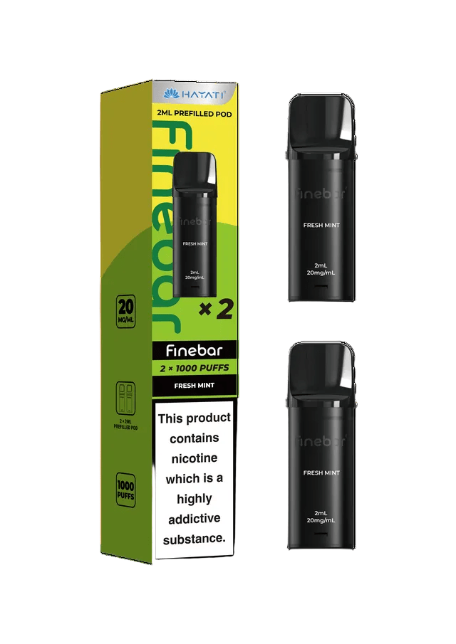 Hayati Finebar Prefilled Refill Pods - Vape Town