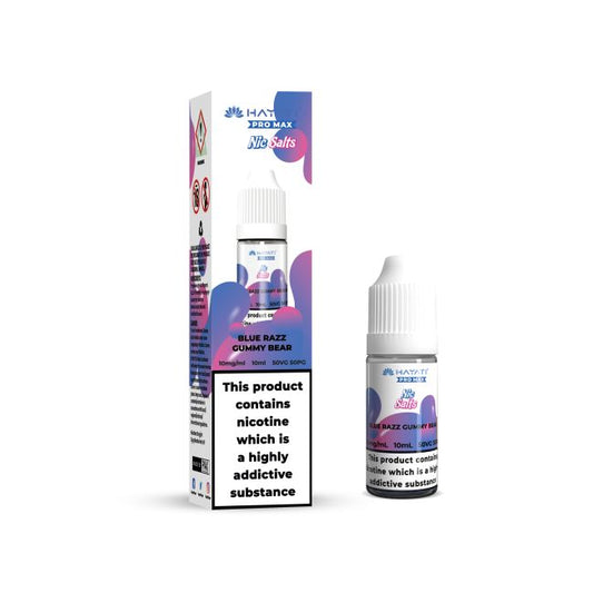 Hayati Pro Max Nic Salt Blue Razz Gummy Bear 10ml E - Liquid - Vape Town