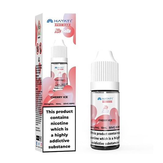 Hayati Pro Max Nic Salt Cherry Ice 10ml E - Liquid - Vape Town