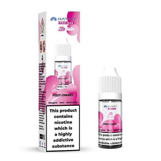 Hayati Pro Max Nic Salt Fizzy Cherry 10ml E - Liquid - Vape Town