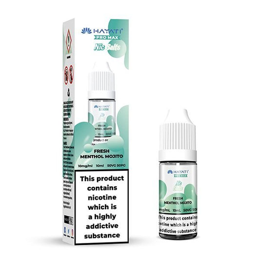 Hayati Pro Max Nic Salt Fresh Menthol Mojito 10ml E - Liquid - Vape Town