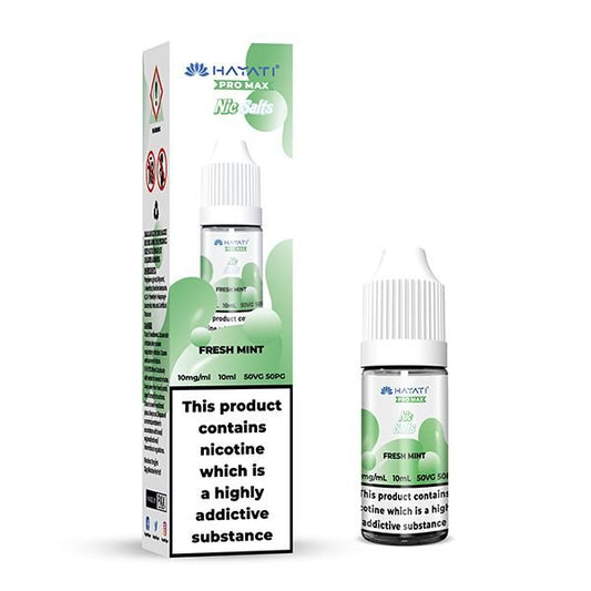 Hayati Pro Max Nic Salt Fresh Mint 10ml E - Liquid - Vape Town