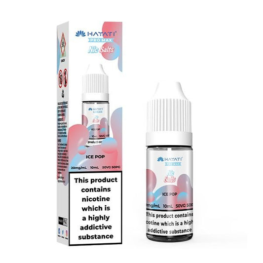 Hayati Pro Max Nic Salt Ice Pop 10ml E - Liquid - Vape Town