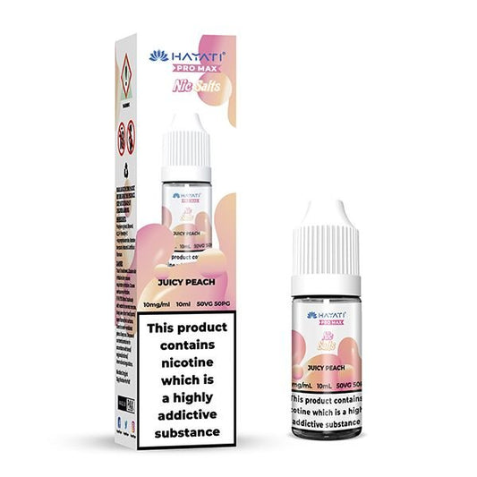 Hayati Pro Max Nic Salt Juicy Peach 10ml E - Liquid - Vape Town
