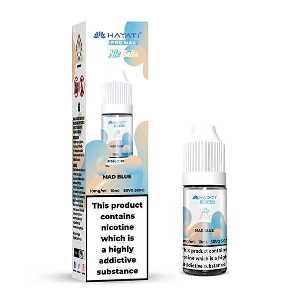 Hayati Pro Max Nic Salt Mad Blue 10ml E - Liquid - Vape Town