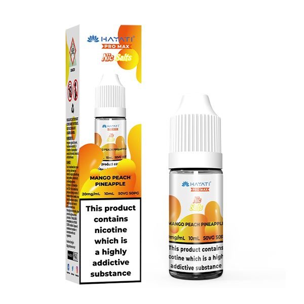 Hayati Pro Max Nic Salt Mango Peach Pineapple 10ml E - Liquid - Vape Town