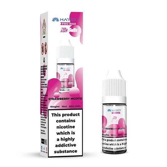 Hayati Pro Max Nic Salt Strawberry Mojito 10ml E - Liquid - Vape Town