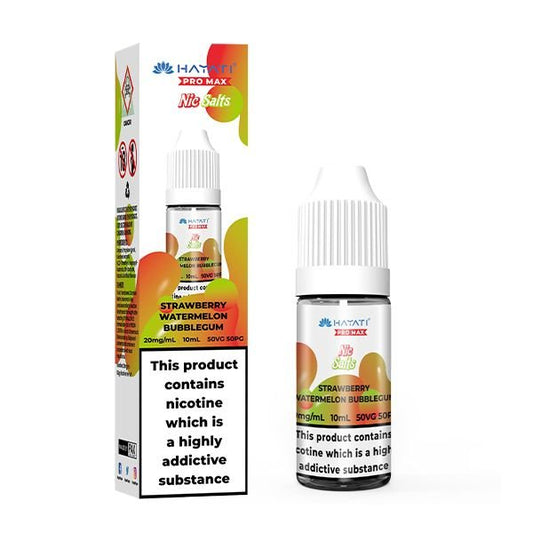 Hayati Pro Max Nic Salt Strawberry Watermelon Bubblegum 10ml E - Liquid - Vape Town