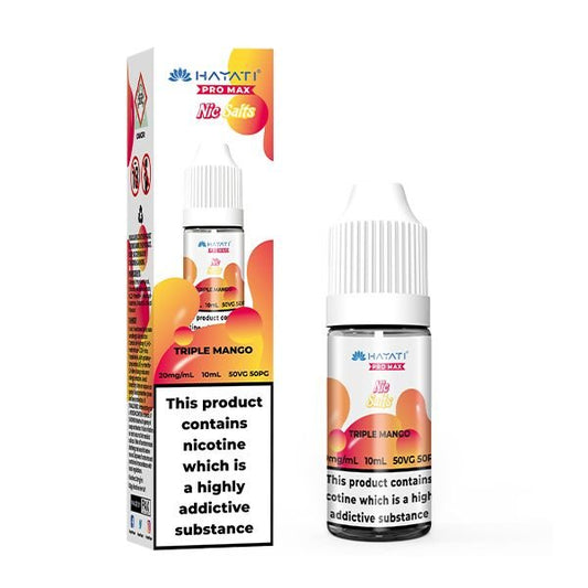 Hayati Pro Max Nic Salt Triple Mango 10ml E - Liquid - Vape Town
