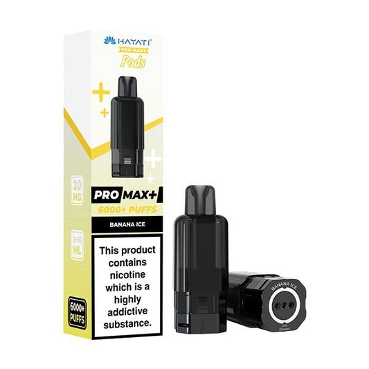 Hayati Pro Max Plus Prefilled Refill Pods - Vape Town