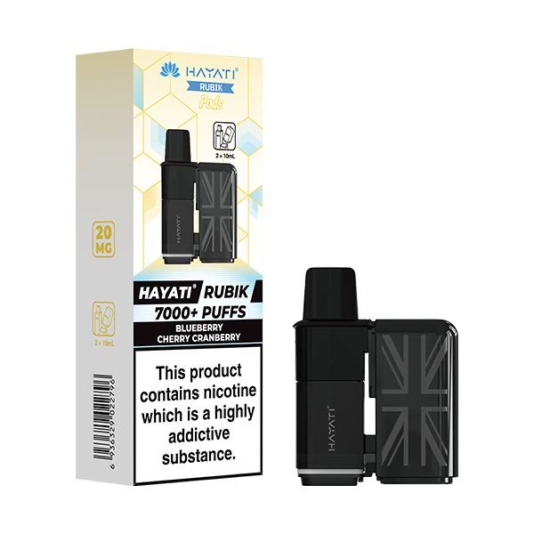 Hayati Rubik 7K Pre Filled Refill Pods - Vape Town