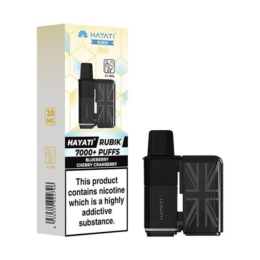 Hayati Rubik 7K Pre Filled Refill Pods - Vape Town