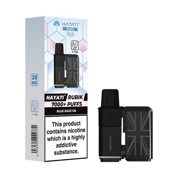Hayati Rubik 7K Pre Filled Refill Pods - Vape Town