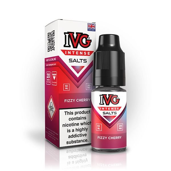IVG Intense Nic Salt Fizzy Cherry 10ml E - Liquid - Vape Town
