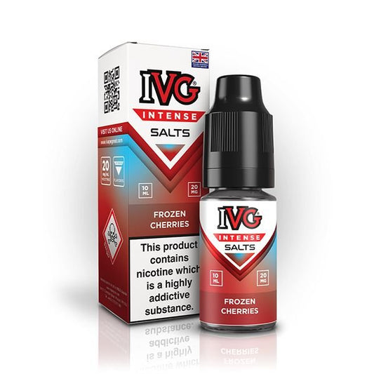 IVG Intense Nic Salt Frozen Cherries 10ml E - Liquid - Vape Town