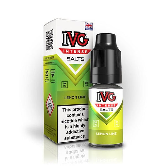 IVG Intense Nic Salt Lemon Lime 10ml E - Liquid - Vape Town