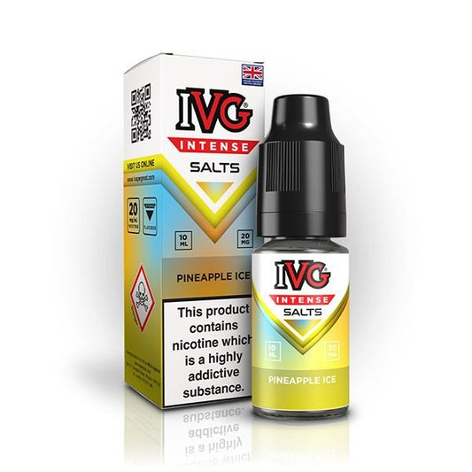 IVG Intense Nic Salt Pineapple Ice 10ml E - Liquid - Vape Town