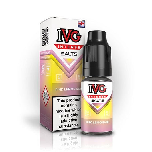 IVG Intense Nic Salt Pink Lemonade 10ml E - Liquid - Vape Town