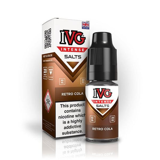 IVG Intense Nic Salt Retro Cola 10ml E - Liquid - Vape Town