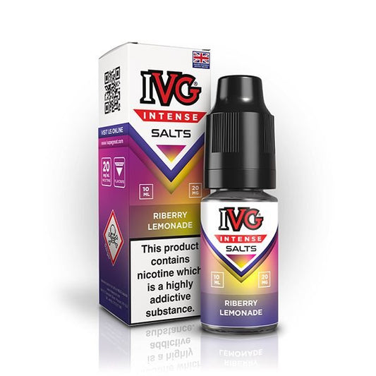 IVG Intense Nic Salt Riberry Lemonade 10ml E - Liquid - Vape Town