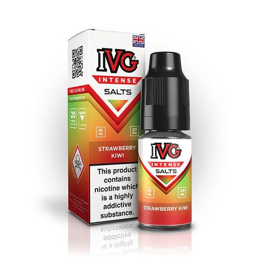 IVG Intense Nic Salt Strawberry Kiwi 10ml E - Liquid - Vape Town