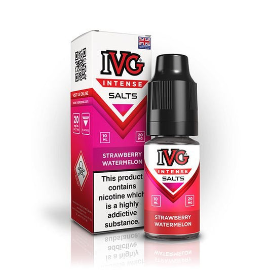 IVG Intense Nic Salt Strawberry Watermelon 10ml E - Liquid - Vape Town