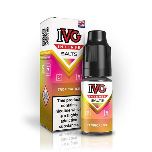 IVG Intense Nic Salt Tropical Ice 10ml E - Liquid - Vape Town