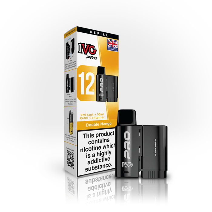 IVG Pro 12 Replacement Pre Filled Pods - Vape Town