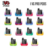 IVG Pro 12 Replacement Pre Filled Pods - Vape Town