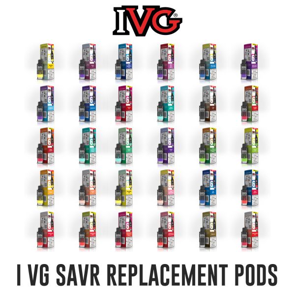 IVG SAVR Replacement Pre Filled Pods - Vape Town