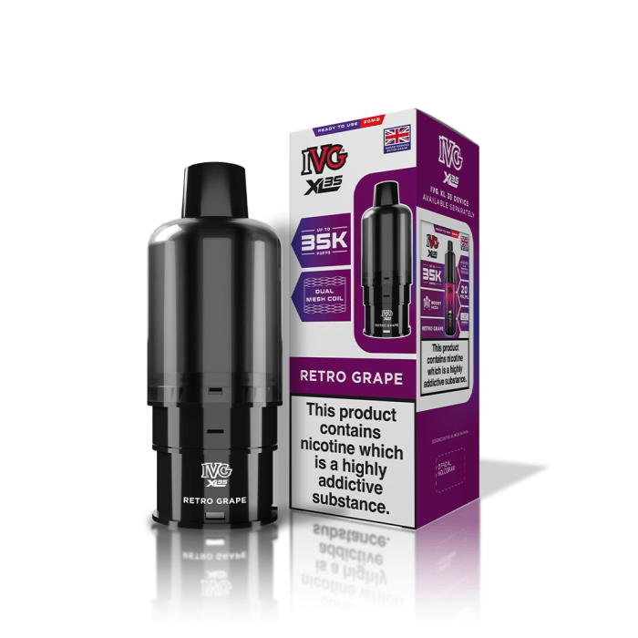 IVG XL 35K Pre Filled Replacement Pods - Vape Town