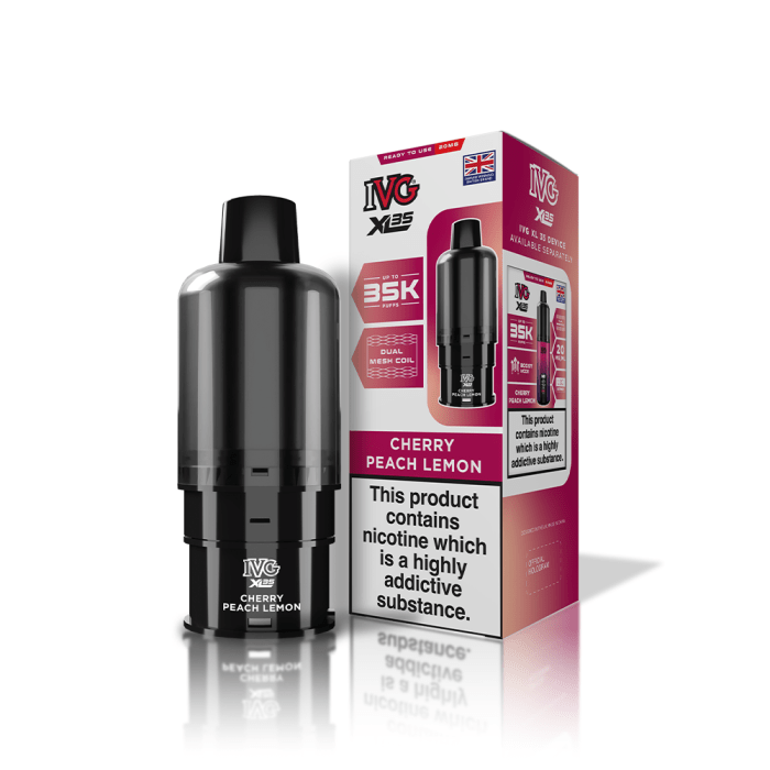 IVG XL 35K Pre Filled Replacement Pods - Vape Town