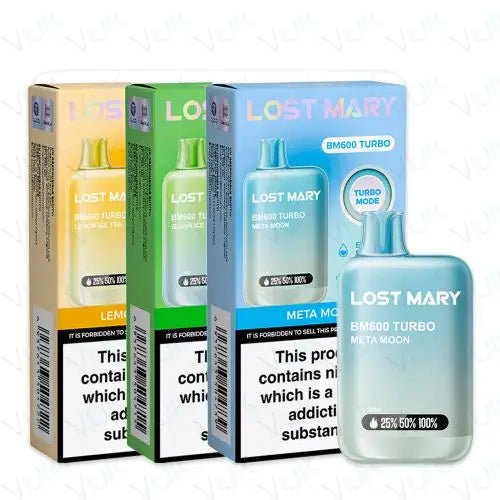 Lost Mary BM600 Turbo Disposable Vape Apple Cider available from the online vape shop Vape Town UK